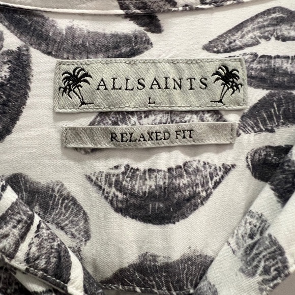 All Saints Lips Relaxed Fit Shirt - Picture 3 of 5